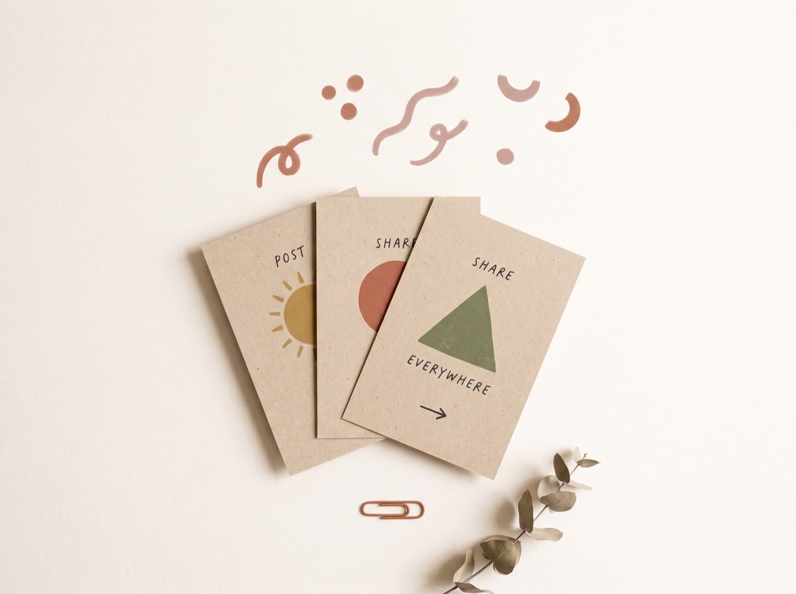 Marge publishing finished posts to Instagram and Facebook